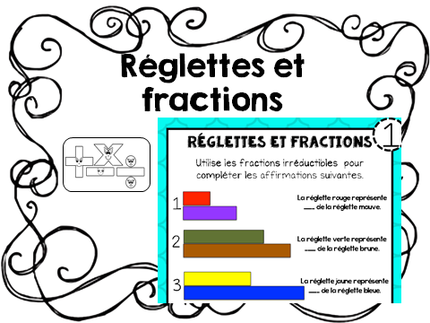 Réglettes et fractions